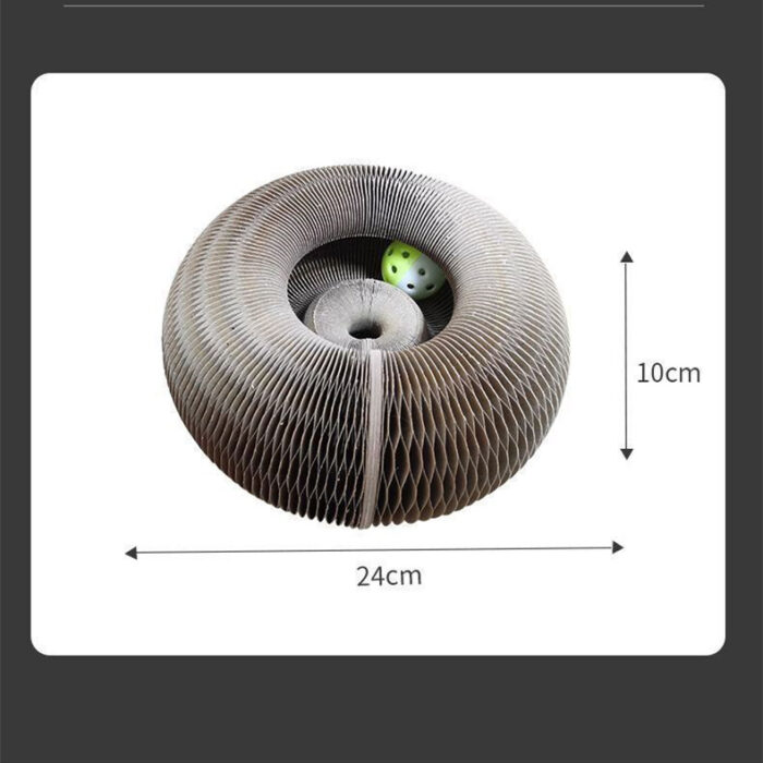 Corrugated And Foldable Cat Paper Nest - Image 6