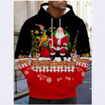 Santa Claus 3D Digital Printing Sweater - Image 3
