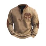 Sweater 3D Digital Printing Stand Collar Men's Street - Image 10