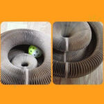 Corrugated And Foldable Cat Paper Nest - Image 4