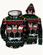 Santa Claus 3D Digital Printing Sweater - Image 2
