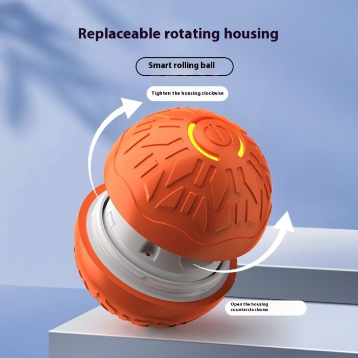 Pets Electric Jumping Ball Automatic Dog-teasing Luminous Pet Products - Image 2