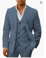 Casual Suit Groom Wedding Banquet Suit - Image 3