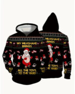 Santa Claus 3D Digital Printing Sweater - Image 9