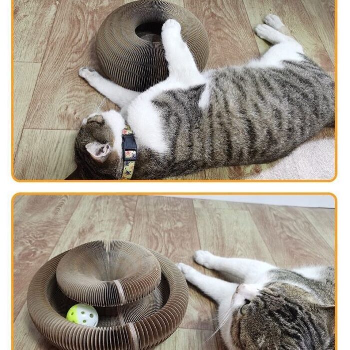 Corrugated And Foldable Cat Paper Nest - Image 5
