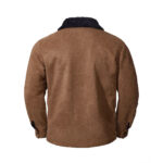 Men's Vintage Suede Casual Coat Lapel - Image 6