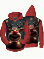 Santa Claus 3D Digital Printing Sweater - Image 10