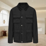 Fashion Solid Color Zipper Jacket Jacket Men - Image 7