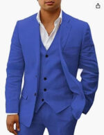 Casual Suit Groom Wedding Banquet Suit - Image 10