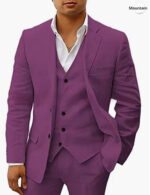 Casual Suit Groom Wedding Banquet Suit - Image 7