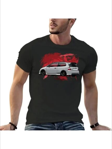 Civic EP3 T-shirt Graphics Sweat Men T Shirts
