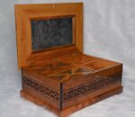 15 X10 In High Quality Burl Jewelery Box, Mirror Inside The Lid, Thuya Box With Lock Key, Decorative Box, Memory Box, Gift Idea, Christmas Gift - Image 6