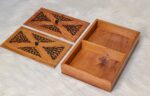 15 X10 In High Quality Burl Jewelery Box, Mirror Inside The Lid, Thuya Box With Lock Key, Decorative Box, Memory Box, Gift Idea, Christmas Gift - Image 4