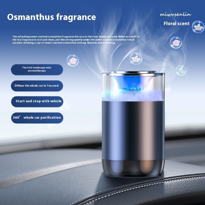 Car Aromatherapy Diffuser Cloud Mist Air Freshener Auto Decoration Natural Fragrance Auto Decoration Tool For RVs Trucks Sedans - Image 8