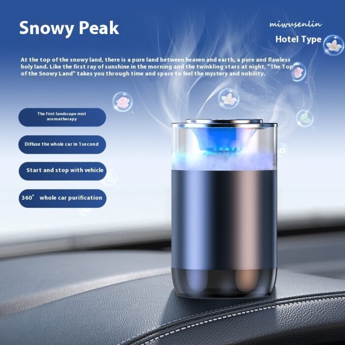 Car Aromatherapy Diffuser Cloud Mist Air Freshener Auto Decoration Natural Fragrance Auto Decoration Tool For RVs Trucks Sedans - Image 4