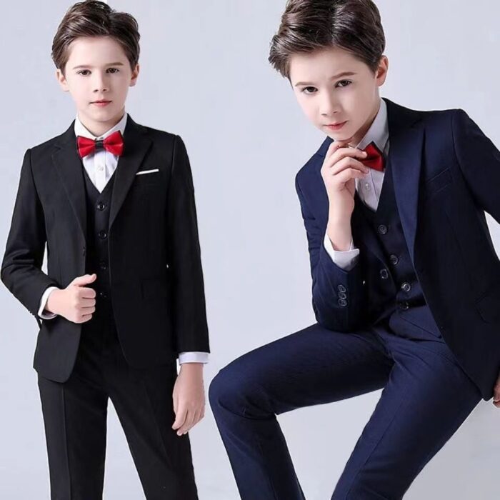Children's Minimalist And Versatile Casual Suit Set - Image 1