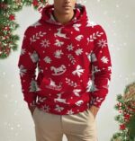 Christmas Men's Hoodie 3d Digital Printing - Image 10